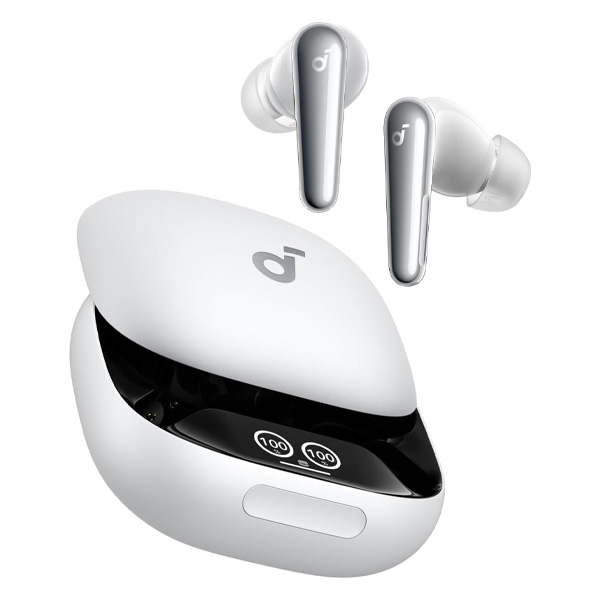 אוזניות soundcore Liberty 4 Pro TWS בצבע לבן