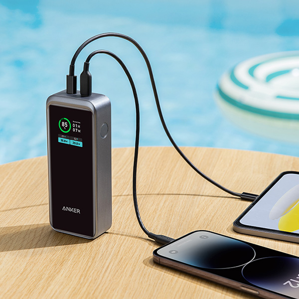 סוללת גיבוי ניידת קומפקטית Anker Prime 12000mAh Power Bank (130W)