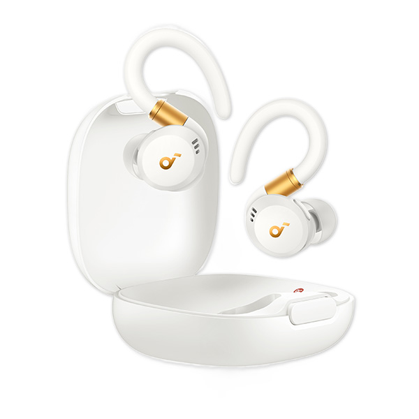 אוזניות ספורט אלחוטיות soundcore Sport X20 בצבע לבן