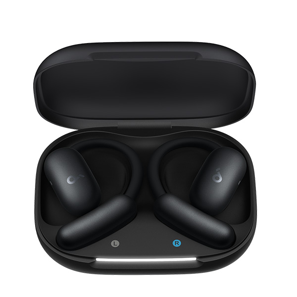 אוזניות soundcore AeroFit 2 Open Ear בצבע שחור