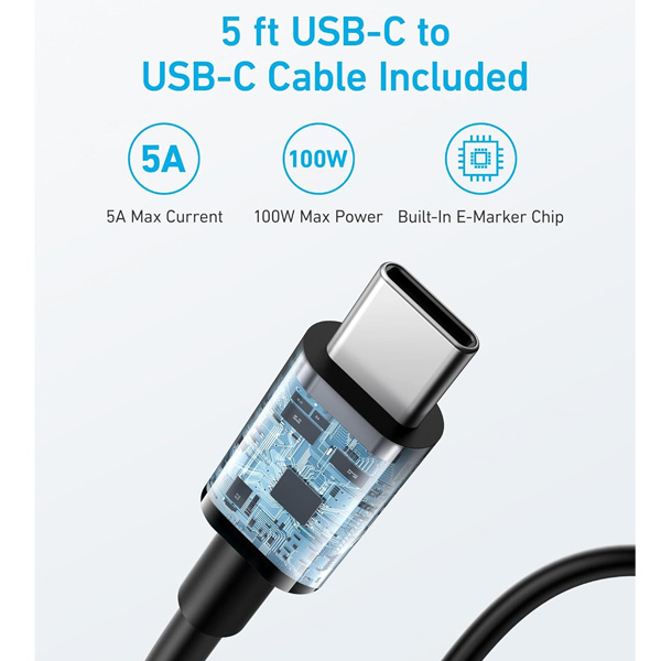 מטען קיר 3 יציאות Anker 336 Charger 67W