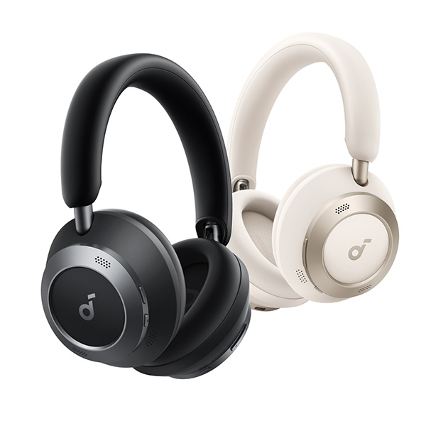אוזניות קשת soundcore Space One Pro On-Ear בצבע שחור