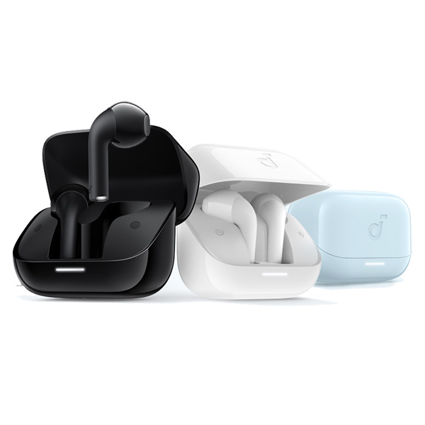 אוזניות TWS דגם Anker Soundcore K20i בצבע לבן