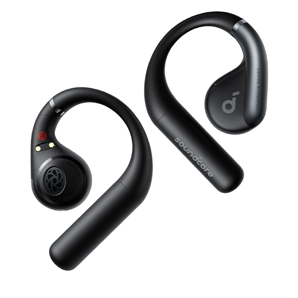 אוזניות soundcore AeroFit Open Ear בצבע שחור