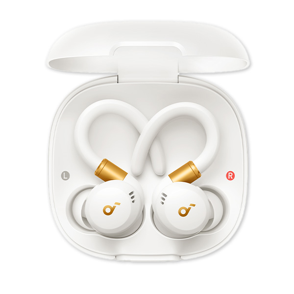 אוזניות ספורט אלחוטיות soundcore Sport X20 בצבע לבן