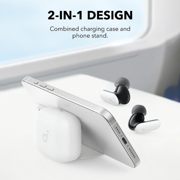אוזניות soundcore P30i TWS בצבע לבן