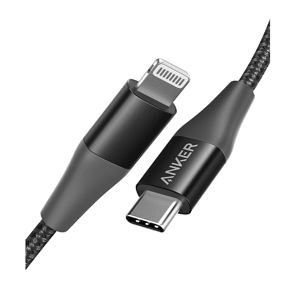 כבל 1.8 מטר לאייפון Anker Powerline + MFI PD TYPE-C to Lightning A8652