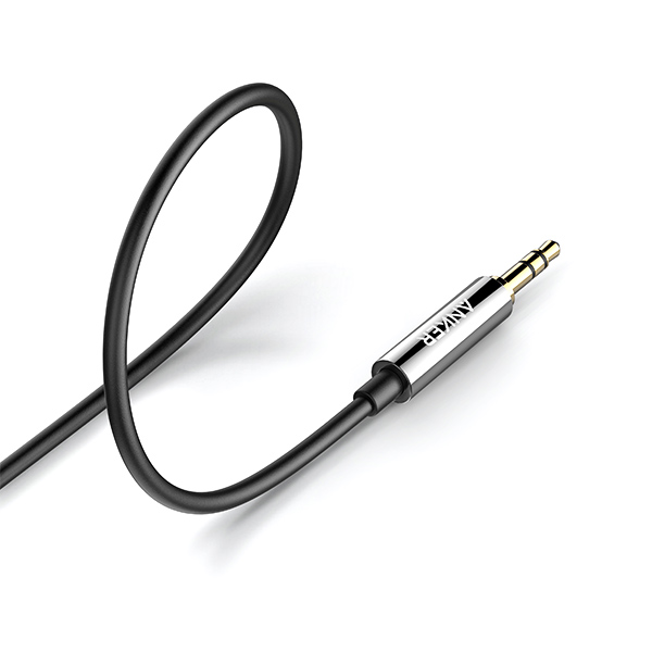 כבל 1.2 מטר Anker Aux Male To Male Audio Cable 3.5 MM A7123