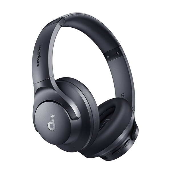 אוזניות קשת soundcore Q20i On-Ear בצבע שחור