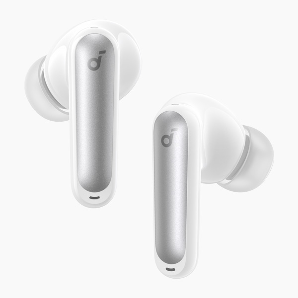 אוזניות אלחוטיות עם מטען נייד מובנה soundcore P41i TWS בצבע לבן