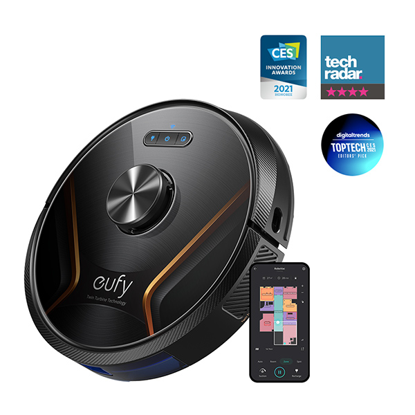 שואב אבק רובוטי eufy Vacuum Cleaner RoboVac X8 Hybrid T2261