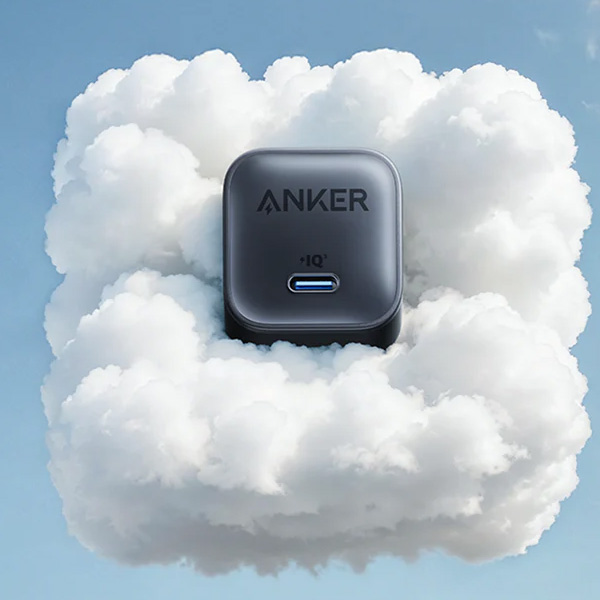 מטען קיר Anker Nano Charger 45W בצבע שחור
