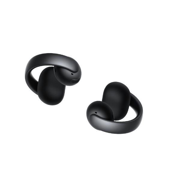 אוזניות soundcore AeroClip Open Ear Clip-On בצבע שחור
