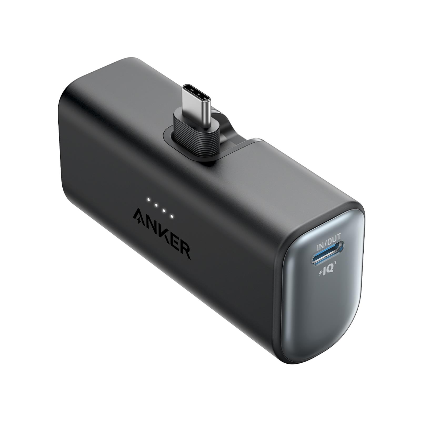 סוללת גיבוי ניידת Anker Zolo Power Bank 22.5W 5000mAh בצבע שחור