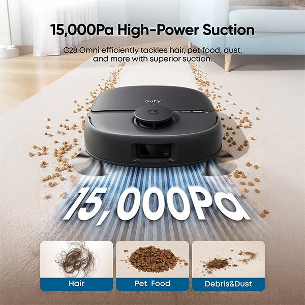 שואב רובוטי שוטף eufy C28 Omni