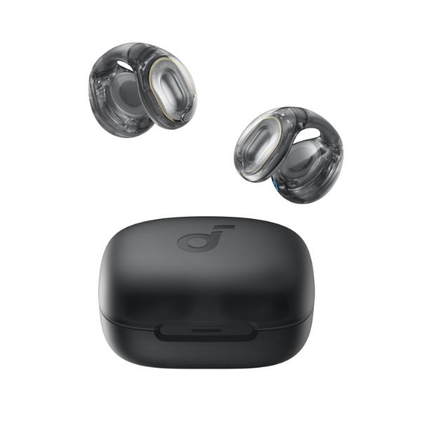 אוזניות Open Ear Clip-On דגם soundcore C40i בצבע שחור