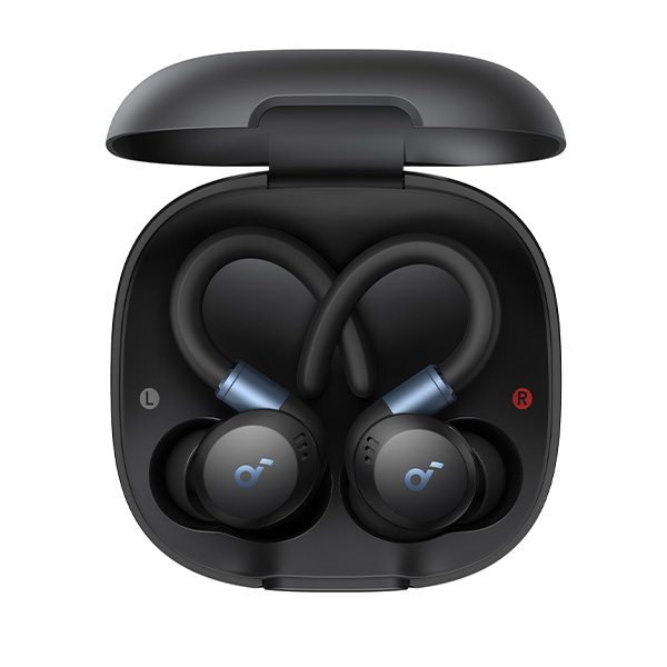 אוזניות ספורט אלחוטיות soundcore Sport X20 בצבע שחור
