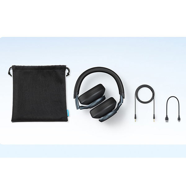 אוזניות קשת soundcore Space One On-Ear בצבע שחור