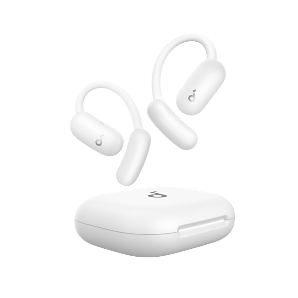 אוזניות soundcore AeroFit 2 Open Ear בצבע לבן