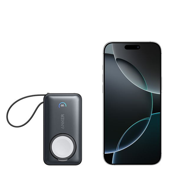 סוללת גיבוי ניידת Anker MagGo Power Bank 10,000mAh