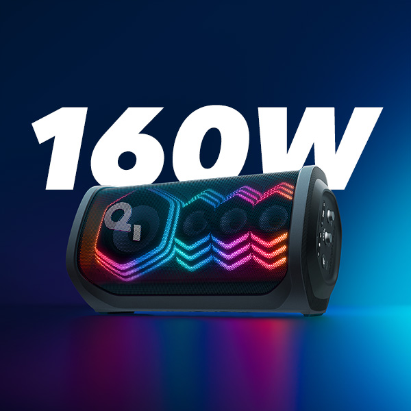 רמקול נייד עם סאבוופר soundcore Rave 3 160W