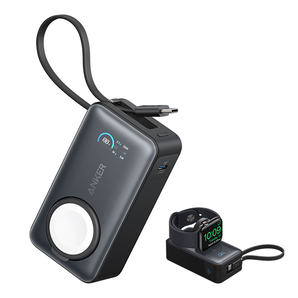 סוללת גיבוי ניידת Anker MagGo Power Bank 10,000mAh