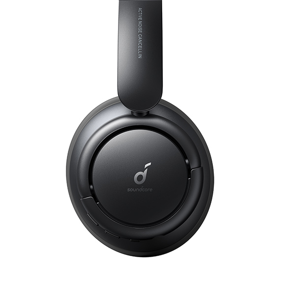 אוזניות קשת אלחוטיות soundcore Life Tune ANC On-Ear בצבע שחור