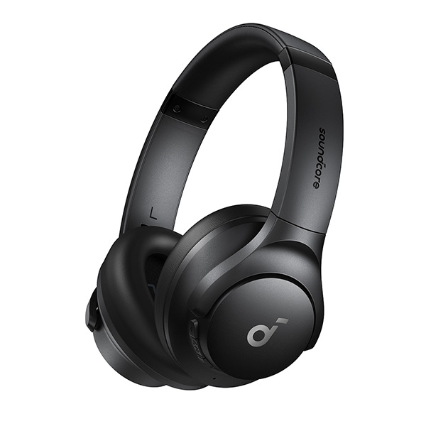 אוזניות קשת soundcore Q20i On-Ear בצבע שחור