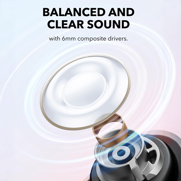 אוזניות soundcore A30i TWS בצבע ורוד