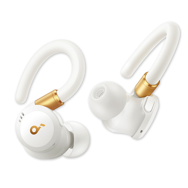 אוזניות ספורט אלחוטיות soundcore Sport X20 בצבע לבן