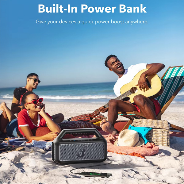 רמקול חוץ עם סאבוופר soundcore Boom 2 SE 30W