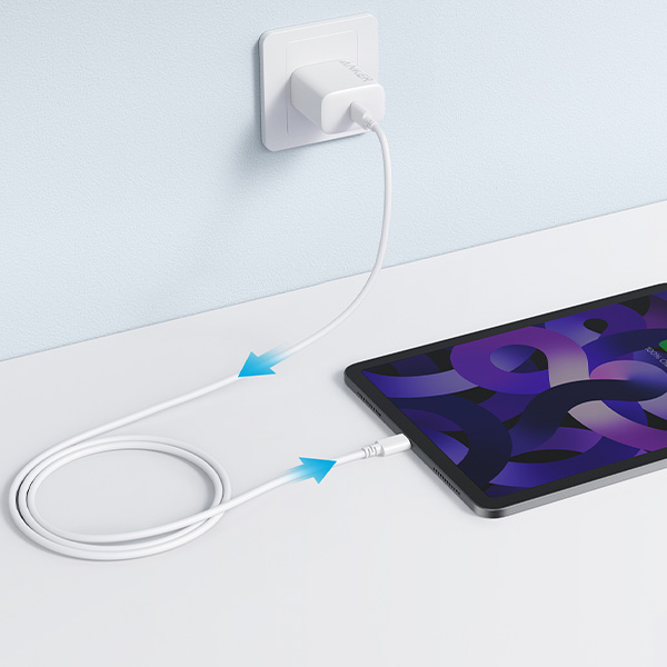 מטען קיר 20W עם כבל Anker Charger 20W USB-C 
