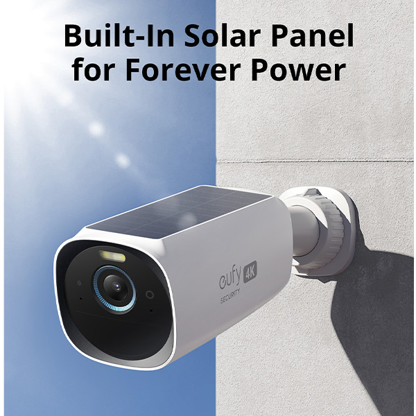 ערכת 2 מצלמות חכמות 4K + רכזת eufy Security S330 Kit  