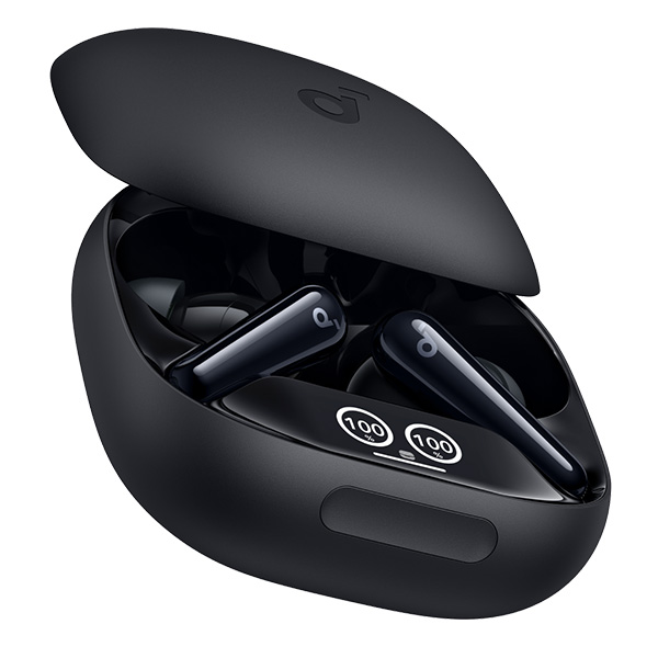 אוזניות soundcore Liberty 4 Pro TWS בצבע שחור