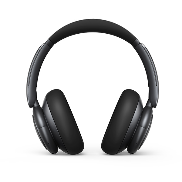 אוזניות קשת אלחוטיות soundcore Life Tune ANC On-Ear בצבע שחור