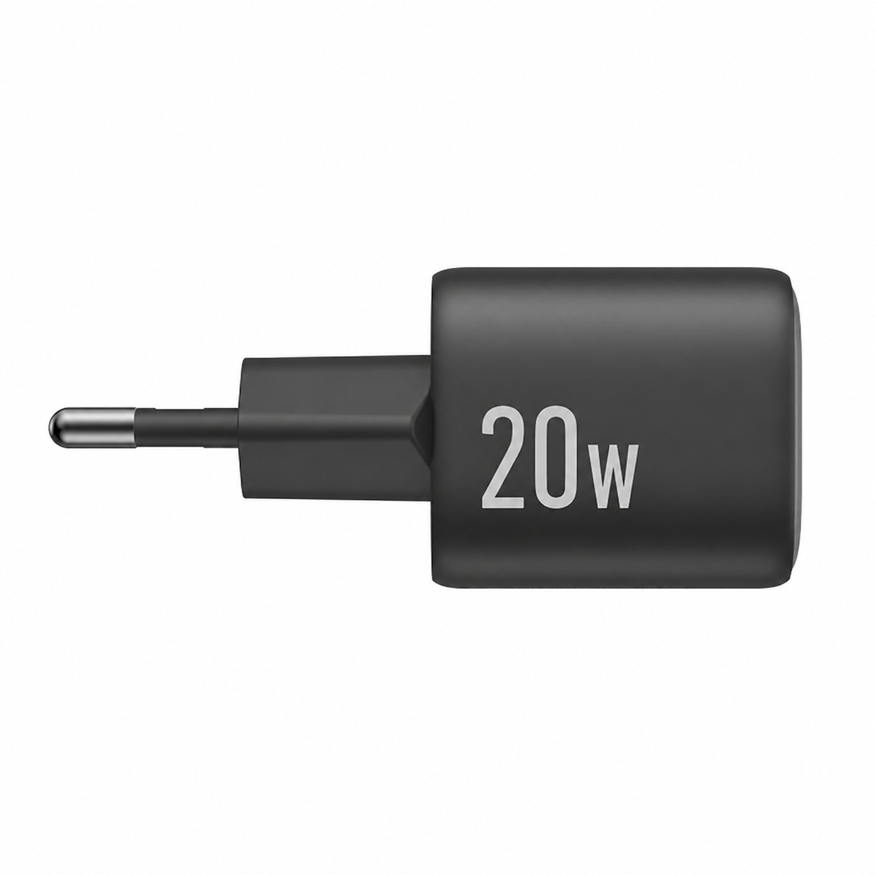 מטען קיר + כבל Anker Zolo Charger GaN 20W בצבע שחור