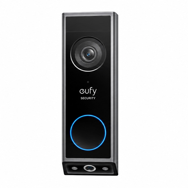 פעמון דלת חכם עם מצלמה כפולה eufy Video Doorbell E340