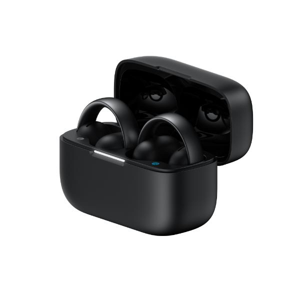 אוזניות soundcore AeroClip Open Ear Clip-On בצבע שחור
