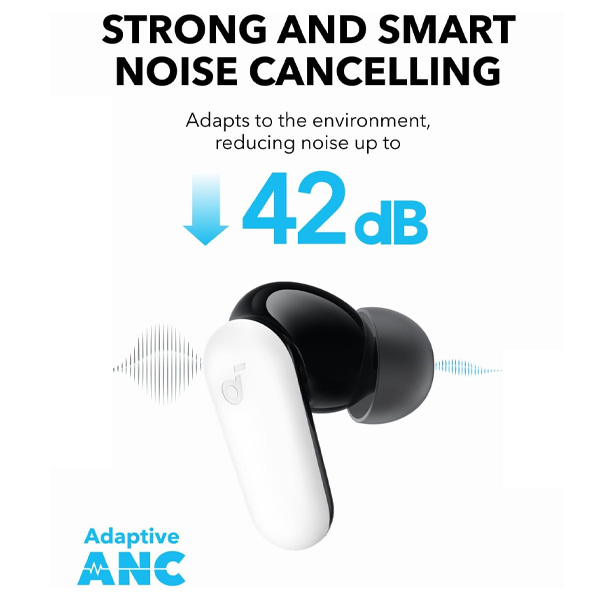 אוזניות soundcore P30i TWS בצבע לבן