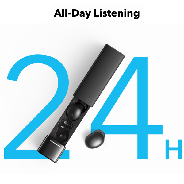 אוזניות soundcore A30i TWS בצבע שחור