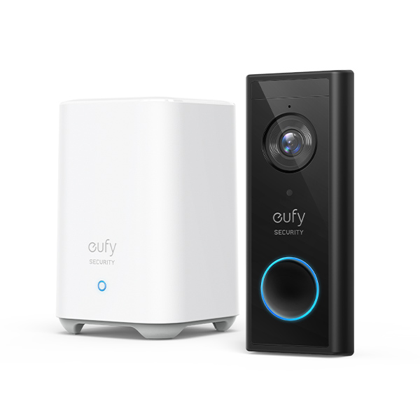 פעמון דלת חכם על סוללה eufy Security Video Doorbell 2K HD