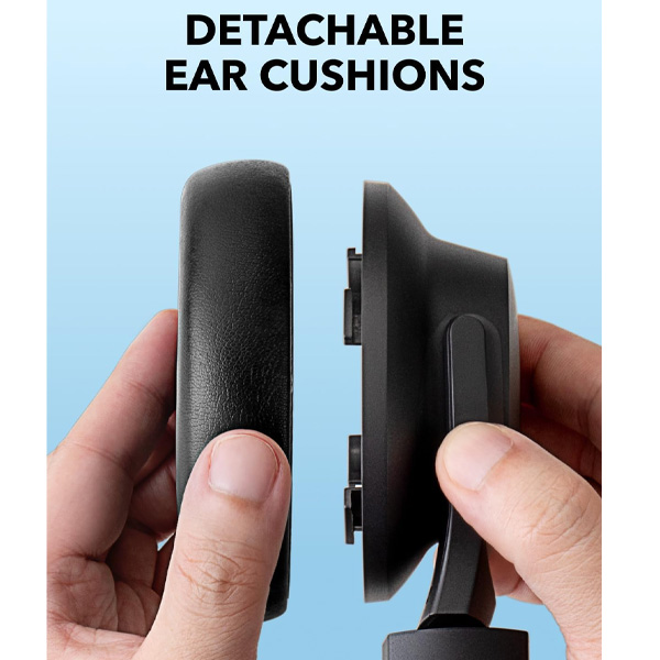 אוזניות קשת soundcore Q11i On-Ear בצבע שחור
