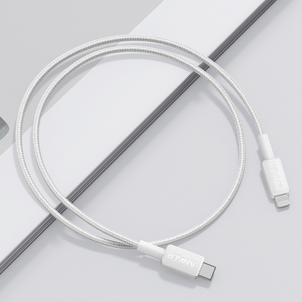 כבל 0.9 מטר Anker 322 USB-C to Lightning