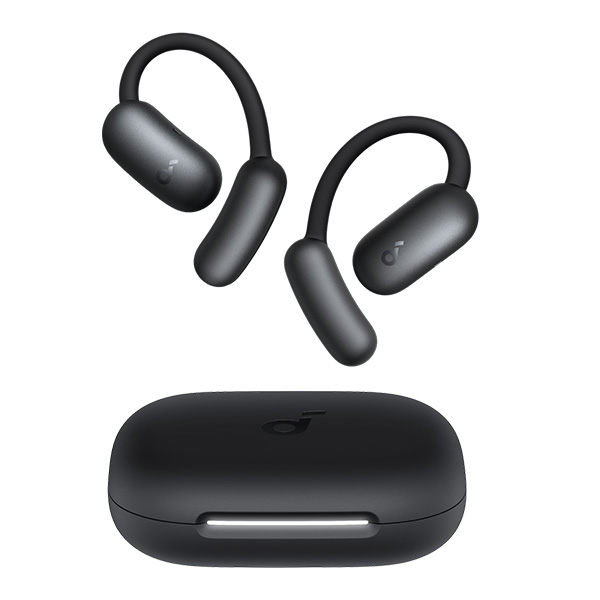 אוזניות soundcore AeroFit 2 Open Ear בצבע שחור