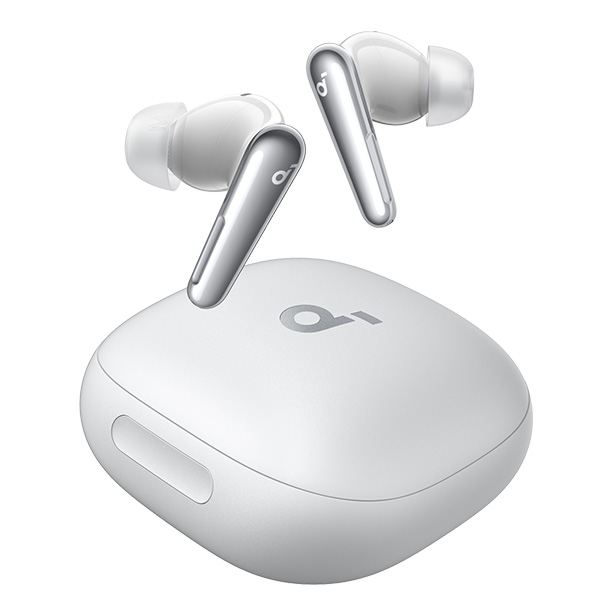 אוזניות soundcore Liberty 4 Pro TWS בצבע לבן