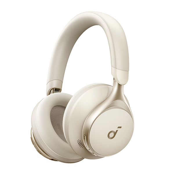 אוזניות קשת soundcore Space One On-Ear בצבע לבן