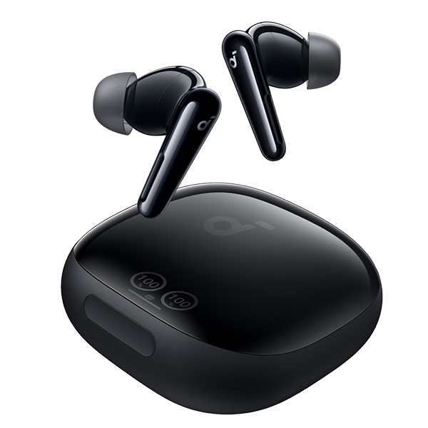 אוזניות soundcore Liberty 4 Pro TWS בצבע שחור
