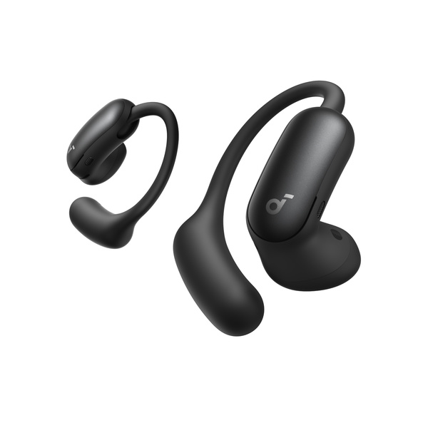 אוזניות soundcore AeroFit 2 Pro Open Ear בצבע שחור