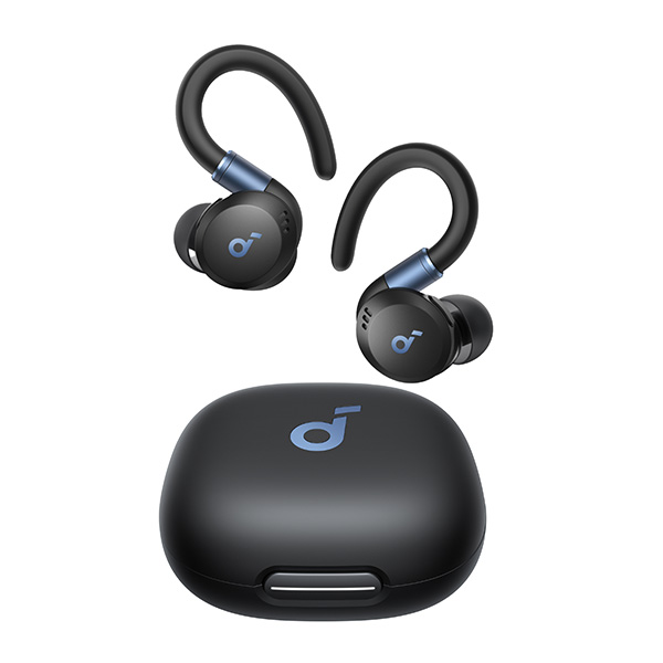 אוזניות ספורט אלחוטיות soundcore Sport X20 בצבע שחור