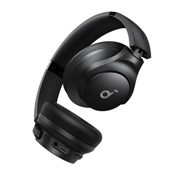 אוזניות קשת soundcore Q20i On-Ear בצבע שחור
